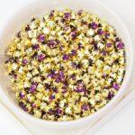 4 mm / ss16 Preciosa Chaton Montee Amethyst in Gold-colored setting x 20 pc(s)41