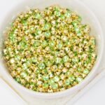 4 mm / ss16 Preciosa Chaton Montee Peridot in Gold-colored setting x 20 pc(s)