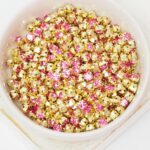 4 mm / ss16 Preciosa Chaton Montee Rose in Gold-colored setting x 20 pc(s)