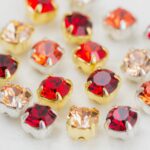 4 mm / ss16 Preciosa Chaton Montee Box - SUN