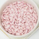 3x8 mm  Mobyduo Chalk white Lila Luster x 50 pc(s)