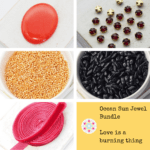 Ocean Sun Jewel Bundle by Veronka Kralovicova - Love is a burning thing