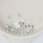 3 mm Preciosa loch rose Crystal AB x 30 pc(s)