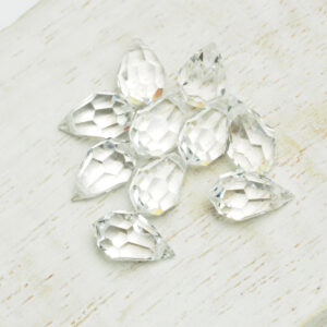 Preciosa pendant drops + Preciosa beads