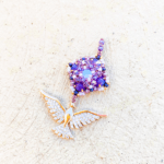 SANDPIPER pendant beading tutorial by Veronka