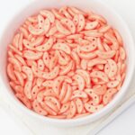 3x10 mm Crescent bead Opaque Rose Quartz x 10 g