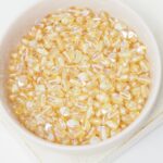 3x5 mm Pinch beads Crystal Yellow Rainbow x 10 g