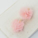 20 mm Flower Ball Salmon x 2 pc(s)