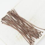0.7x50 mm Head Pin Antique copper x 60 pc(s)