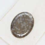 27x35 mm Oval Beadingschool Art Cabochon Vintage Bronze on light clay x 1 pc(s)