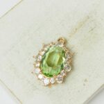 18x22 mm Hope Pendant Peridot  x 1 pc(s)