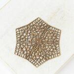 27x33 mm Star Filigree Antique copper x 1 pc(s)