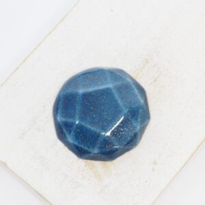 25 mm Faceted Round Art Cabochons