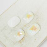 10x14 mm Rounded Rectangle glass cabochon Crystal Shine x 4 pc(s)