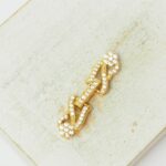 6.5x27 mm Luxury fold over clasp Gold-colored x 1 pc(s)