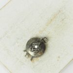 12 mm Starry Night Neumann Box Clasp Platinum-colored x 1 pc(s)