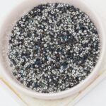 11/0 Miyuki seed beads 55012 Crystal Bermuda Blue x 5 g