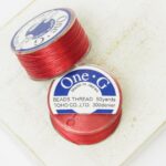 300 den - 50 yard / 45 m Toho One-G Thread  Red x 1 pc(s)