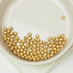 3 mm Fire-polished round beads Aztec Gold x 100 pc(s)