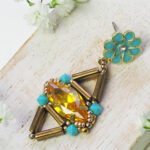 TARIQ earrings beading tutorial by Erika