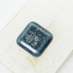 23x23 mm Square Beadingschool Art Cabochon Cosmic Blue on light clay x 1 pc(s)