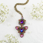 Love Triangle pendant beading tutorial