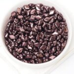 5x8mm GemDuo Luster - Metallic Amethyst Jet x 10 g