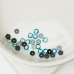 3 mm Preciosa loch rose Jet AB x 30 pc(s)