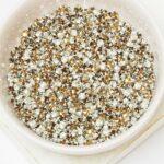 2.8 mm / ss10 Preciosa sew-on rhinestone Smoked Topaz in Silver-colored setting x 25 pc(s)