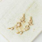 7x23 mm Assimetry long connector Gold-colored x 2 pc(s)