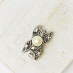 10x20 mm Spice Bazaar Neumann Clasp Platinum-colored x 1 pc(s)