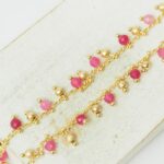 Draped in Elegance Thulite chain Gold-colored x 50 cm