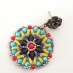 WAFIRA earrings beading tutorial by Erika