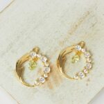 15x15 mm Fairy Forest Charm Jonquil Gold-colored x 2 pc(s)