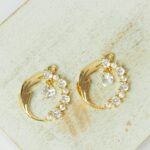 15x15 mm Fairy Forest Charm Transparent Gold-colored x 2 pc(s)