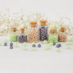 Spring Color Round Bead Bag