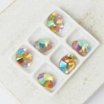 8 mm Preciosa chaton Light Colorado Topaz AB x 6 pc(s)
