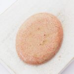 27x35 mm Oval Beadingschool Art Cabochon Brick Orange on light clay x 1 pc(s)