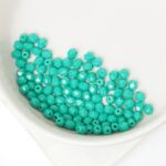 3 mm Fire-polished round beads Persian Turquoise x 100 pc(s)