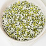 2.8 mm / ss10 Preciosa sew-on rhinestone Olivine in Silver-colored setting x 25 pc(s)