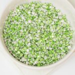 2.8 mm / ss10 Preciosa sew-on rhinestone Peridot in Silver-colored setting x 25 pc(s)