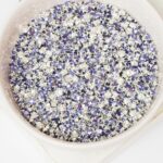 2.8 mm / ss10 Preciosa sew-on rhinestone Tanzanite in Silver-colored setting x 25 pc(s)