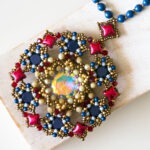 LIMOGES pendant beading tutorial