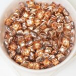 8x8 mm WibeDuo® 00030-27101 Crystal Capri Gold x 25 pc(s)