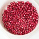 4 mm Fire-polished round beads Crystal Pomegranate Metallic Ice x 60 pc(s)