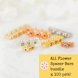 All Flower Spacer Bars bundle x 100 pc(s)