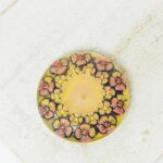 22 mm Meadow Walk handmade glass cabochon Sunset Glory x 1 pc(s)