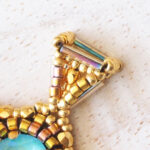 BUTTERFLY FLOWER bail beading tutorial