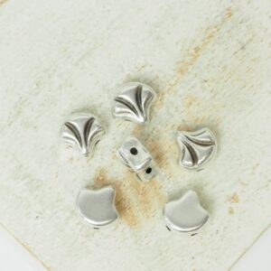7x8 mm Cymbal Maltas Antique-silver x 6 pc(s)"