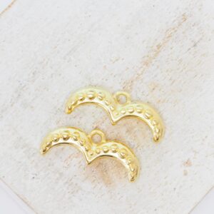8x20 mm Cymbal Avolathonisi Gold-colored x 2 pc(s)"